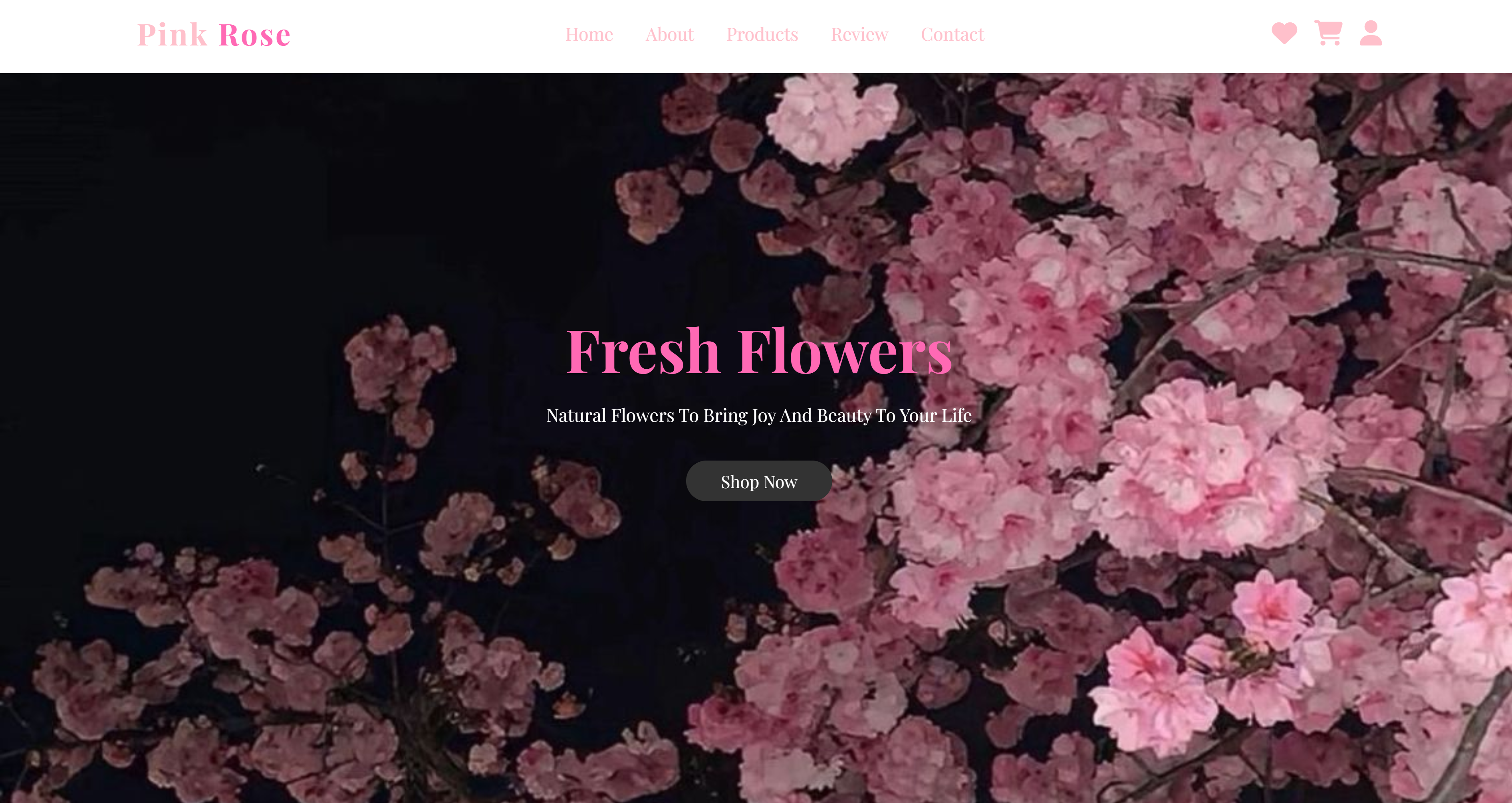 Flower Shop Website
